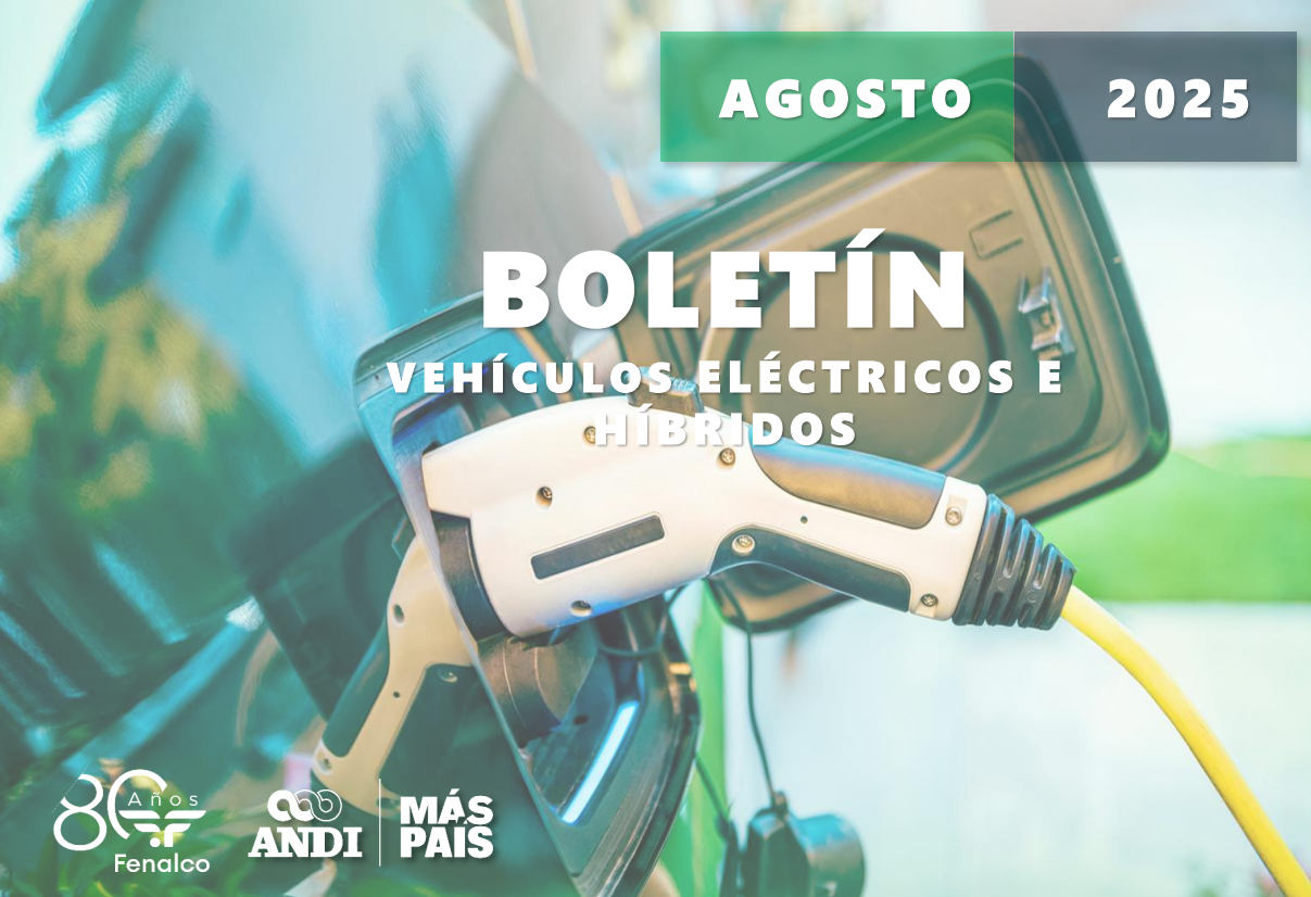 Reporte de vehículos eléctricos e híbridos en agosto de 2025